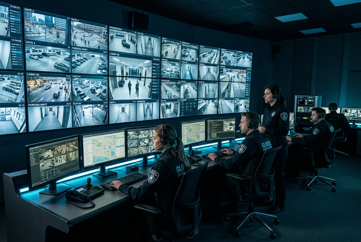 24/7 CCTV Monitoring Team